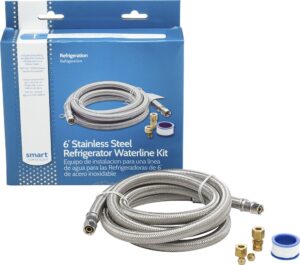 electrolux smart choice stainless steel refrigerator waterline kit (5304490728)