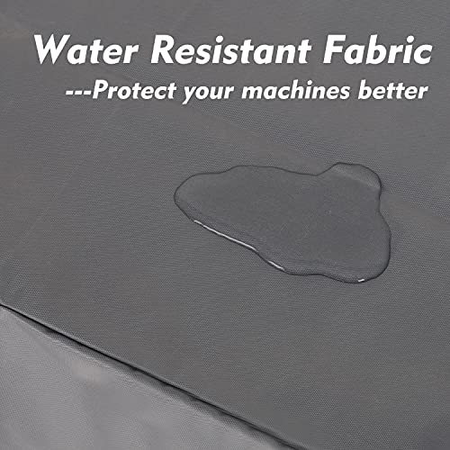PASONIKA Ice Maker Cover, Countertop Appliances Ice Machine Bread Maker Rice Cooker Soup Pot Pressure Cooker Coffee Maker Cover, Dust Resistant Protector, Grey