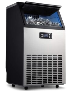 adt ice machine stainless steel under counter freestanding commercial ice maker machine