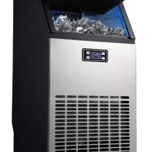 ADT Ice Machine Stainless Steel Under Counter Freestanding Commercial Ice Maker Machine