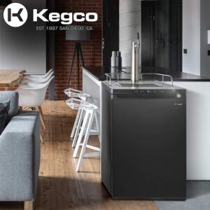 Kegco K309B-1 Keg Dispenser, Black