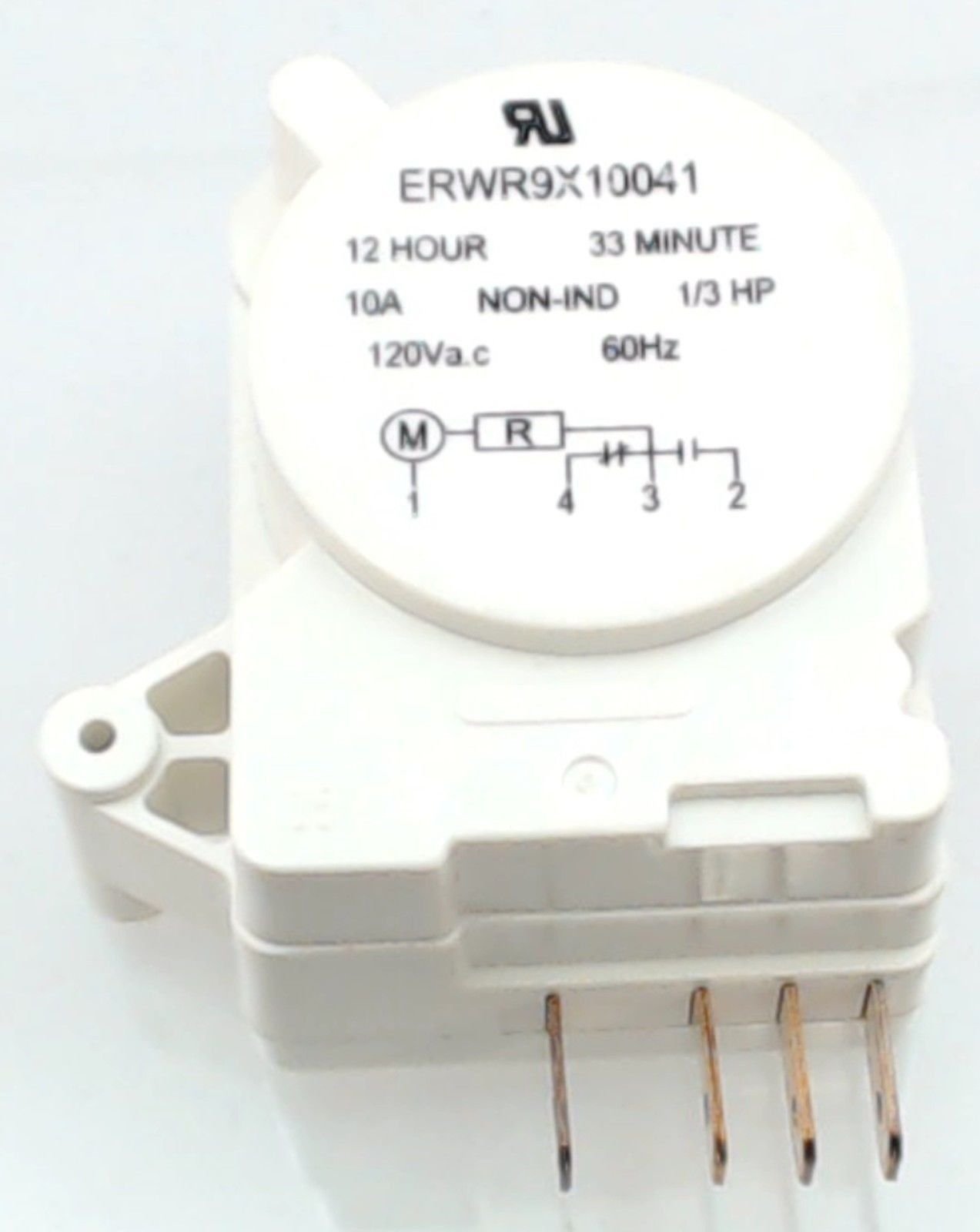 Edgewater Parts WR09X10041, AP3670983, PS288216 Refrigerator Defrost Timer Compatible with GE Refrigerators (Fits Models: HTS, GTH, STS, HTR, GTS and More)