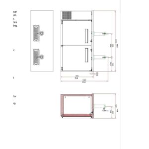 Beer Keg Dispenser Kegerator Commercial Refrigerator Beer double Taps 60" - Black, Half-KegX2, TowerX2,2 Taps