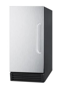 summit bim44g general and commercial purpose icemaker, stainless steel