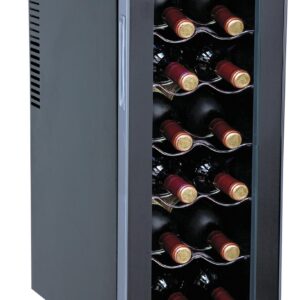 WC-1271: Thermo-Electric Slim Wine Cooler (12-bottles)