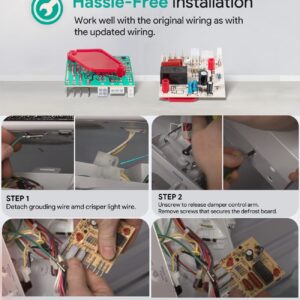 W10135901 Refrigerator Control Board Replacement for Whirlpool W10135901 AP6015576 PS11748857 WPW10135901