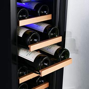 EdgeStar CWR182SZ 12 Inch Wide 18 Bottle Built-In Wine Cooler