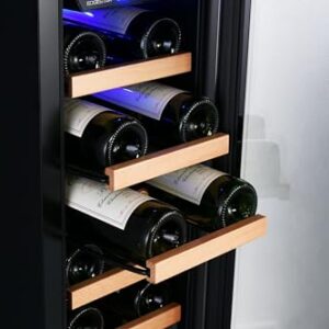 EdgeStar CWR182SZ 12 Inch Wide 18 Bottle Built-In Wine Cooler