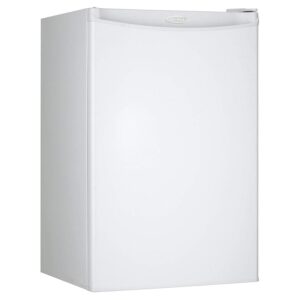 danby dufm032a3wdb 3.2 cu.ft. upright freezer with 2 shelves, garage ready with scratch-resistant worktop