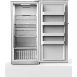 Midea 21-cu. ft. Upright Freezer-Stainless Steel