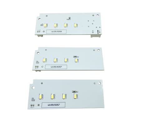 W10515058 / W10515057 LED Lights (2) LED Drivers Compatible with Whirlpool Kenmore Refrigerator (Note: No Plastic Case, Only PCD Board)