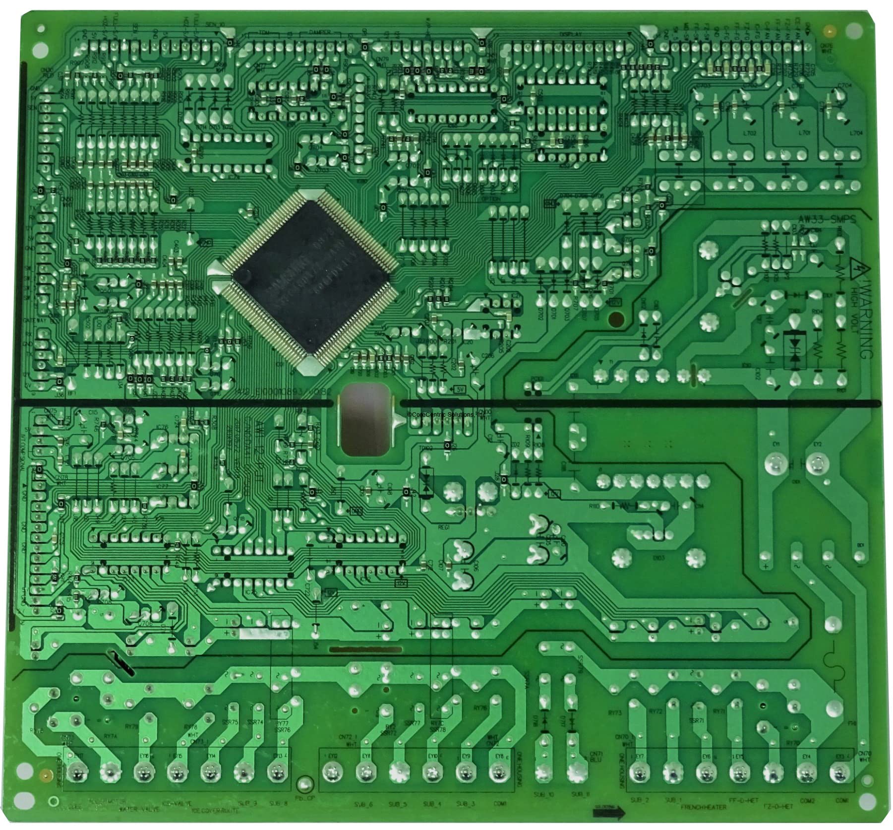 CoreCentric Remanufactured Refrigerator Power Control Board Replacement for Samsung DA94-02663D