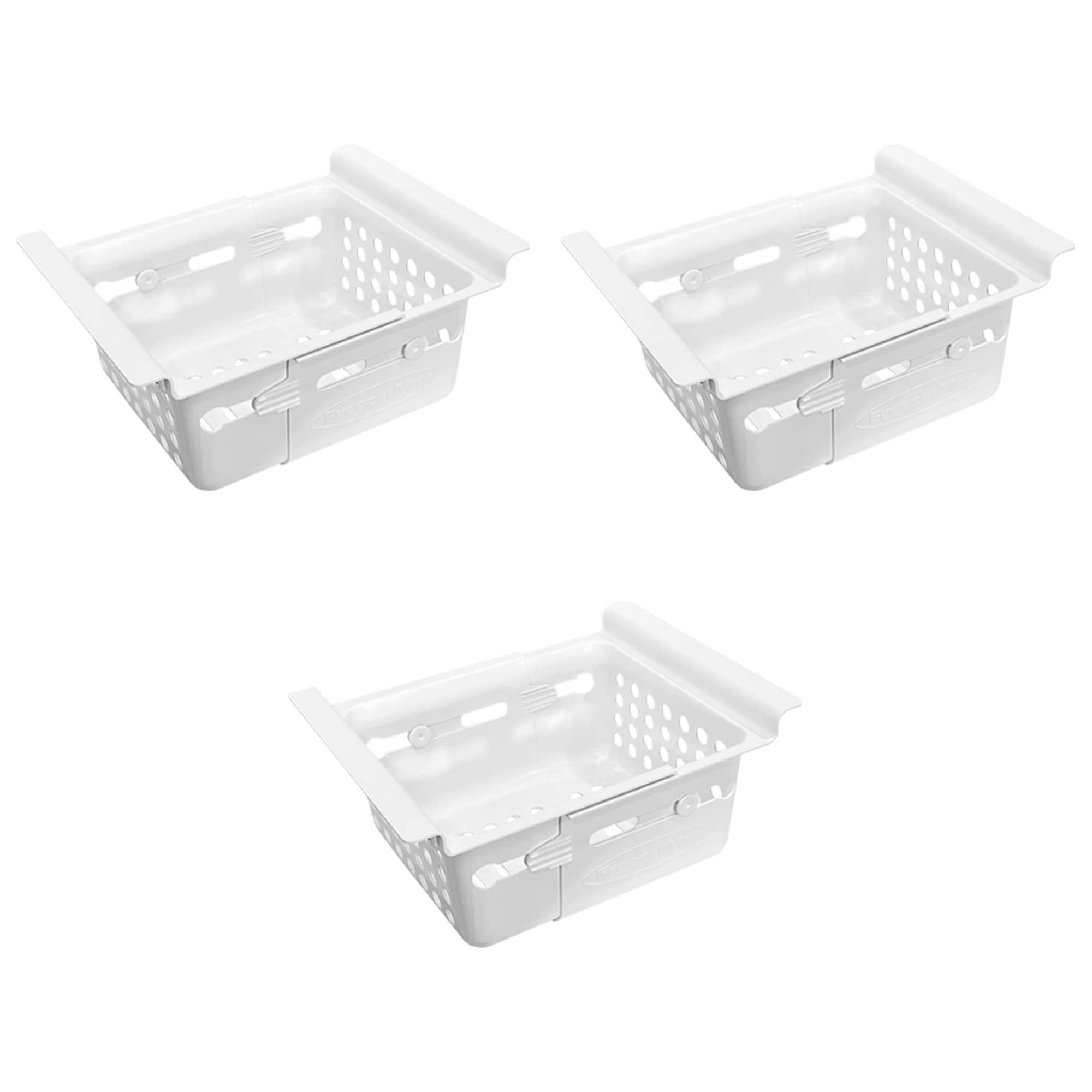 FreezerMax Add a Layer - Rails and Chest Freezer Sliding Baskets - Freezer Storage Bins - Adds a middle level of sliding baskets to 8-14 cubic foot freezers. MEASURE YOUR FREEZER BEFORE ORDERING