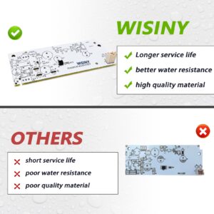 WISINY W10515057 Refrigerator LED Light Compatible for Whirlpool Kenmore Maytag Refrigerator LED Light Replace WPW10515057 AP6022533 PS11755866，No-include Plastic Cover