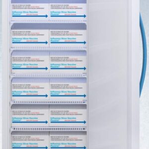 Summit Appliance ARS12PV Pharma-Vac Performance Series 12 Cu.Ft. Uprigth All-refrigerator for Vaccine Storage with Automatic Defrost, Factory-installed Lock, Digital Thermostat, White Cabinet