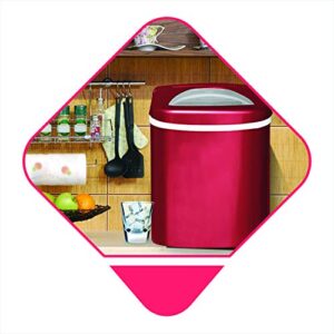 Compact Ice Maker, Red