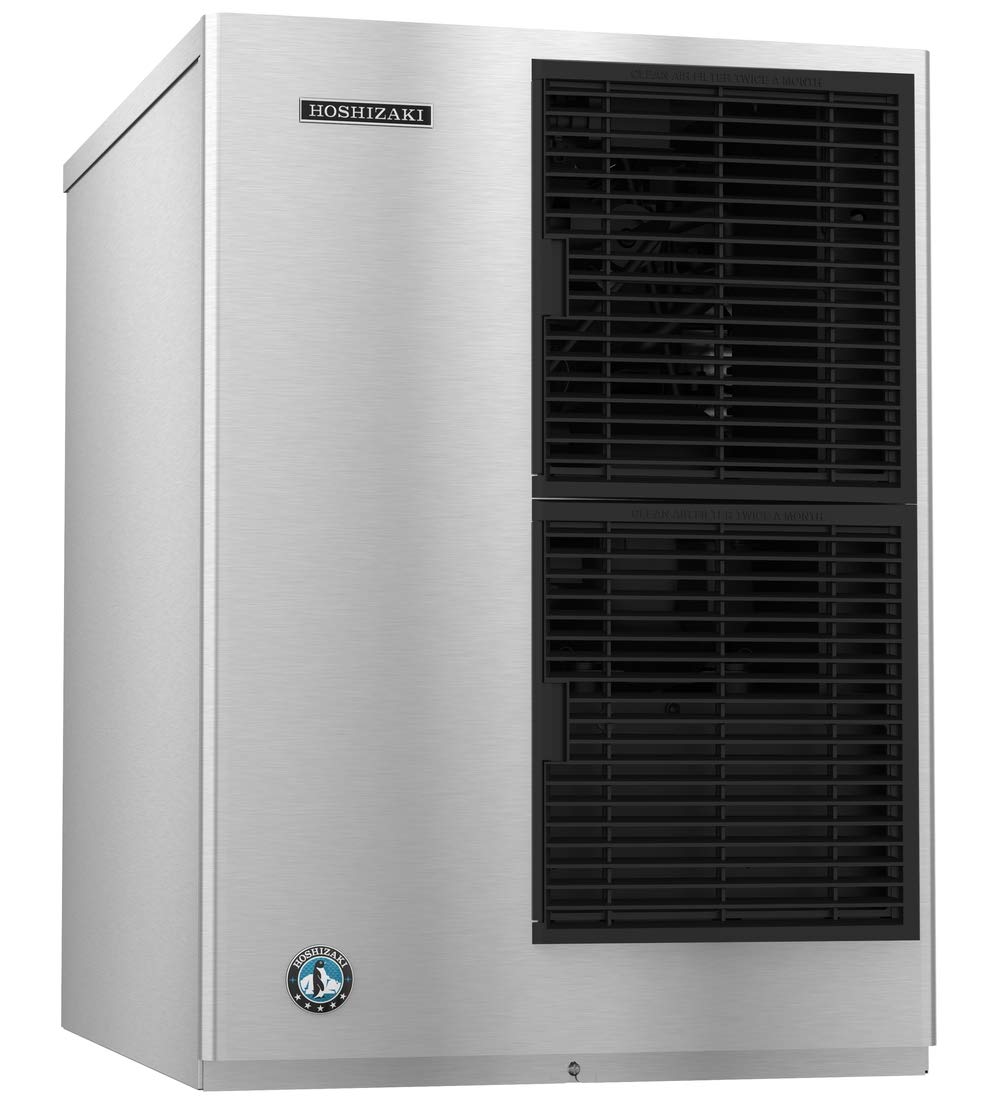 Hoshizaki KM-520MAJ 22-Inch Air-Cooled Modular Crescent Ice Machine Maker, 556 lbs/Day, Stainless Steel, 115v, NSF