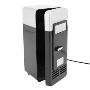 Shevan Usb Mini Fridge Cold Drop Shpping Freezer Usb Mini Fridge Small Portable Soda Mini Refrigerator For Car Black