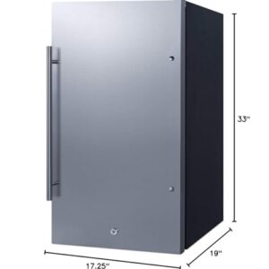 Summit Built-in All-Refrigerator, Grey