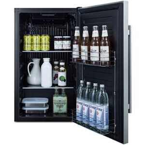 Summit Built-in All-Refrigerator, Grey