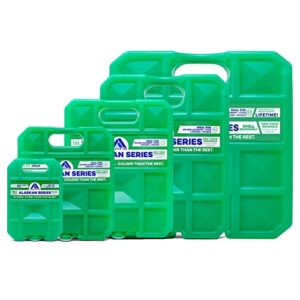 artic ice alaskan series, long lasting reusable ice pack, xx-large, 10 lbs, green