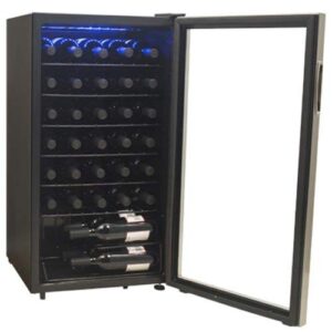 Danby DWC93BLSDB 36 Bottle Freestanding Wine Cooler