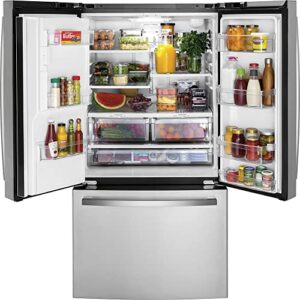 GE® ENERGY STAR® 25.6 Cu. Ft. Fingerprint Resistant French-Door Refrigerator