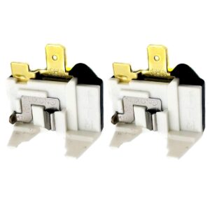 reliable refrigerator overload protector replacement for 6750c-0005p 1268273 ps3529535 lp21704 6750c-0004r ap4651578 fit for lg kenmore electronics compressor 2pack