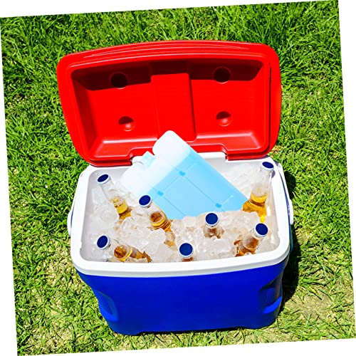 CLISPEED 2pcs Cooler Box Ice Cooler Case Reusable Cold Compress Ice Lunch Reusable Ice Bag Ice Case Freezer Disposable Cooler Food Containers Ice Container Hdpe Cooling Box Portable