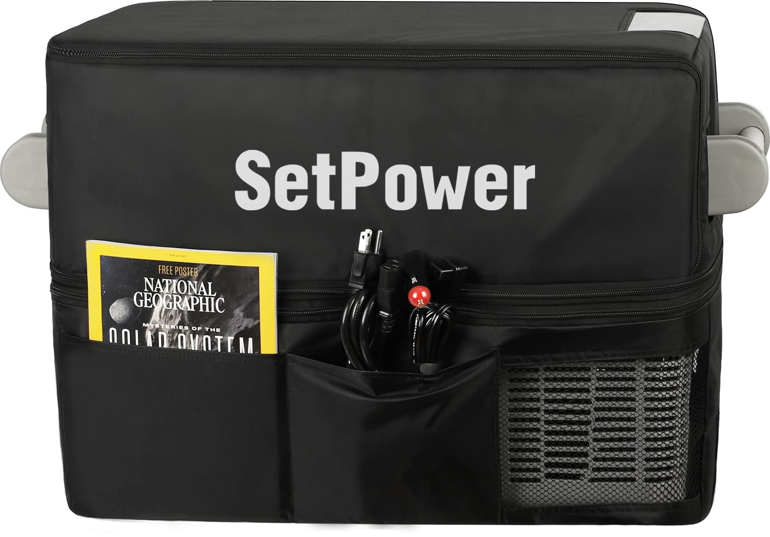 Setpower Insulated Protective Cover for AJ40 or AJ50 Portable Refrigerator Freezer, suitable for AJ40 AJ50 Both, Flexible Model