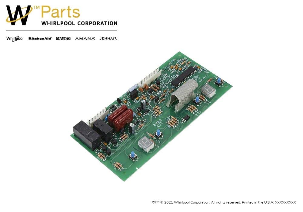 Whirlpool WPW10503278 OEM Refrigerator Main Control Board, standard size, Green