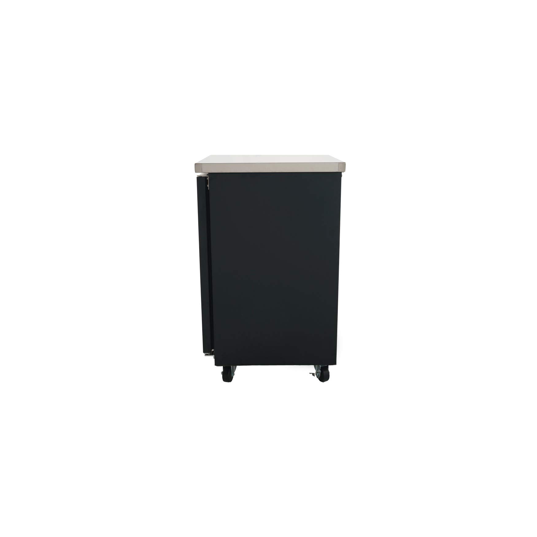 PEAKCOLD 2 Glass Door Commercial Back Bar Cooler; Beer Fridge; Under Counter Refrigerator; 48" W