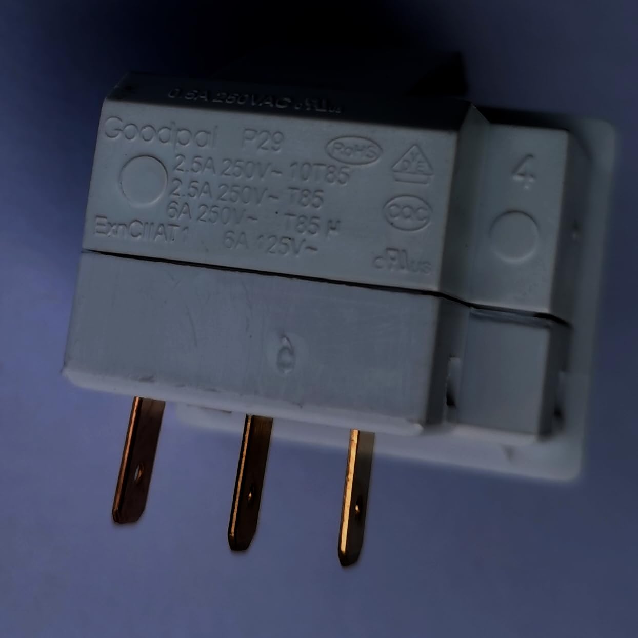 W11396033, AP6973145, 12002646 Refrigerator door lamp switch Replaces