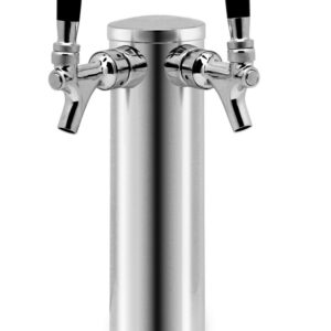 Kegco 3PUTCK2-5T Kegerator Kit, 2-Tap, Chrome