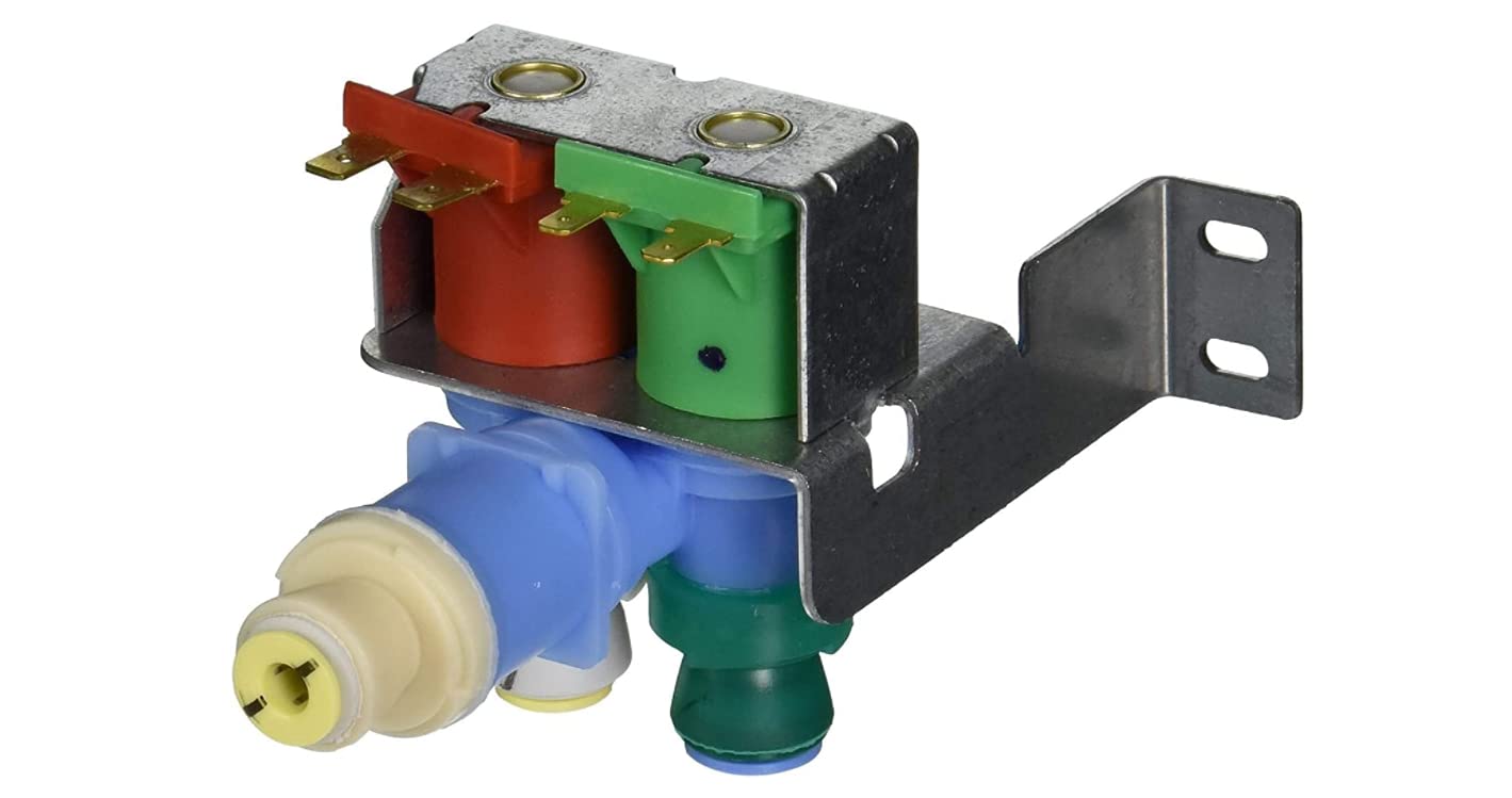 Water Inlet Valve Replacement For Kenmore 106.57032601 106.58587890 106.55544401 106.57362700 106.50792000 106.57024601 106.58976700 106.54234400 106.50589001 106.56536400 106.53582300 Refrigerator