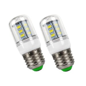 yooank 𝙐𝙥𝙜𝙧𝙖𝙙𝙚𝙙 𝗞𝗘𝗜 𝗗𝟯𝟰𝗟 𝗥𝗲𝗳𝗿𝗶𝗴𝗲𝗿𝗮𝘁𝗼𝗿 𝗕𝘂𝗹𝗯 replacement for electrolux frigidaire refrigerator led light bulb 5304511738 ap6278388 (85v-265v white light) - 2 pack