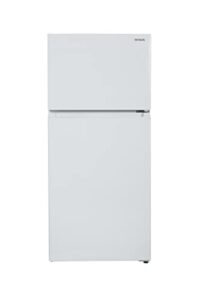 winia 18 cu. ft. top freezer refrigerator with icemaker - white