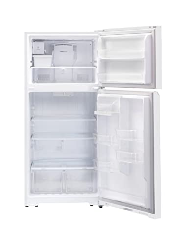 Winia 18 cu. Ft. Top Freezer Refrigerator with Icemaker - White