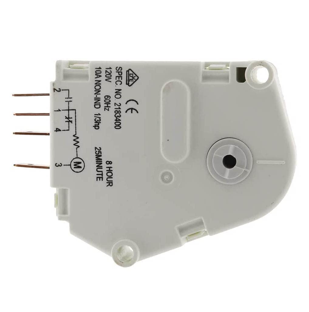 Eopzol 2183400 Refrigerator Defrost Timer for Whirlpool AP6005994 PS11739056 2162044 2162052 2183400