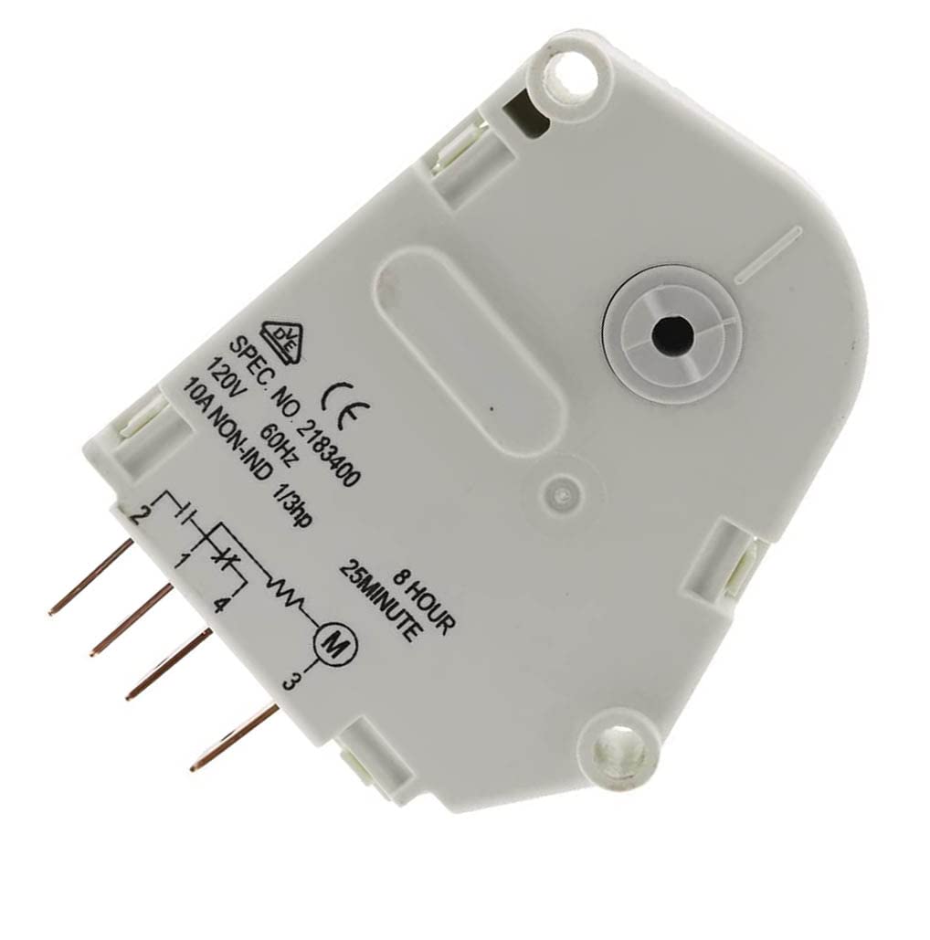 Eopzol 2183400 Refrigerator Defrost Timer for Whirlpool AP6005994 PS11739056 2162044 2162052 2183400