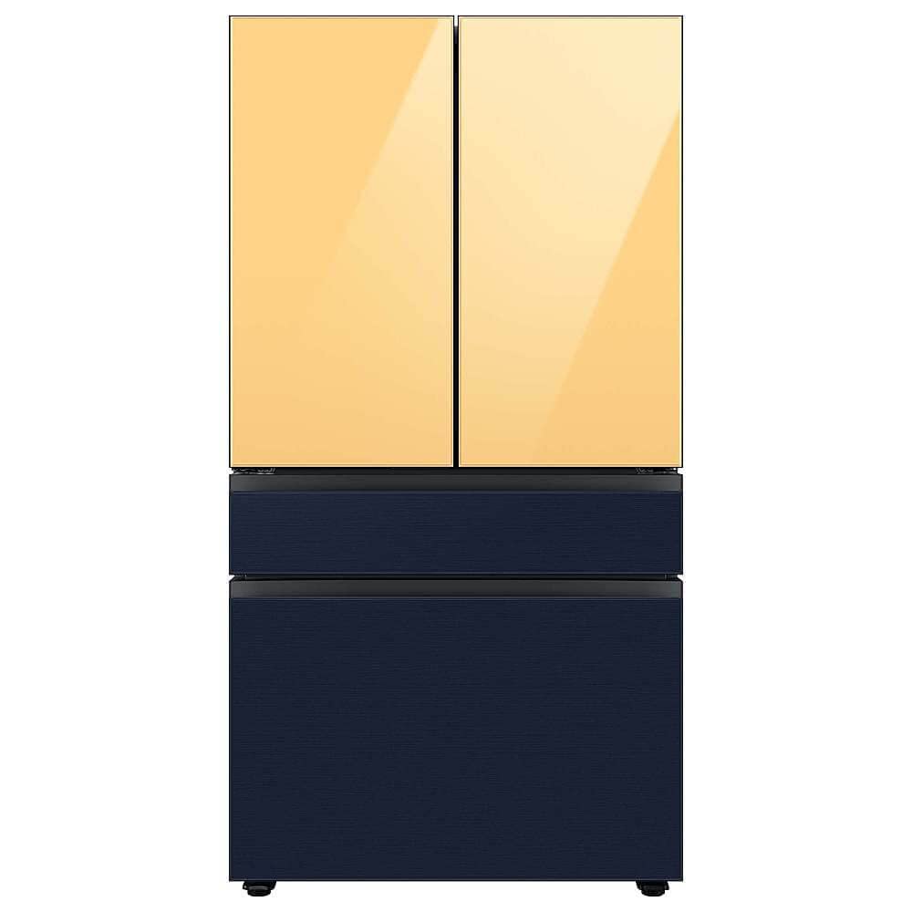 SAMSUNG RAF18DU4C0 Bespoke 4-Door French Door Refrigerator Panel in Sunrise Yellow Glass - Top Panel