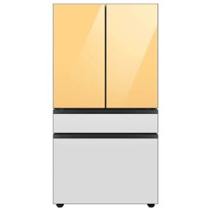 SAMSUNG RAF18DU4C0 Bespoke 4-Door French Door Refrigerator Panel in Sunrise Yellow Glass - Top Panel