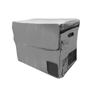 whynter fm-452sg slim portable freezer transit bag, grey