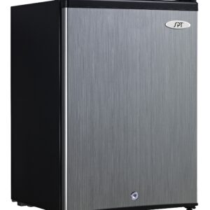 SPT UF-214SS: 2.1 cu.ft. Upright Freezer in Stainless Steel - ENERGY STAR