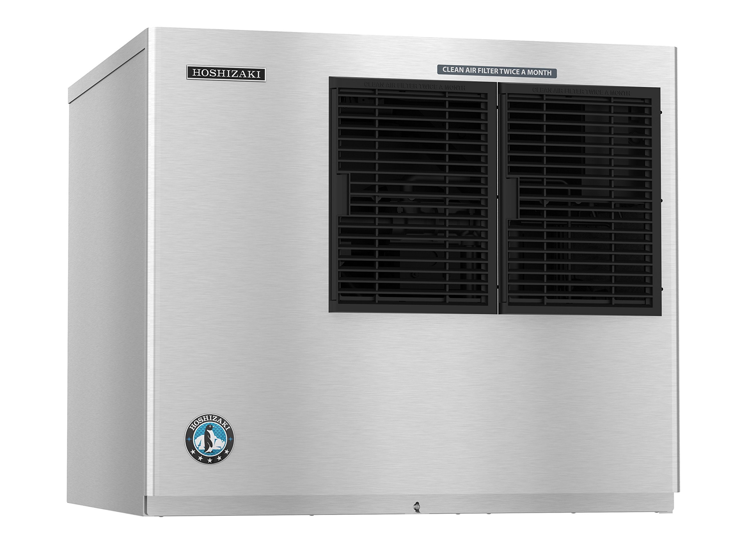 Hoshizaki KML-500MAJ 30-Inch Air-Cooled Crescent Cube Ice Machine Maker, 442 lbs/Day, Stainless Steel, 115v, NSF