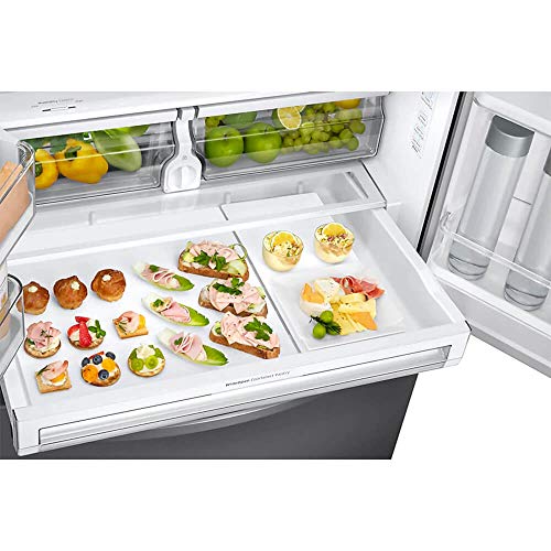 SAMSUNG RF28R6201SR 28 cu. ft. 3-Door French Door, Full Depth Refrigerator with CoolSelect Pantry(TM) in Stainless Steel