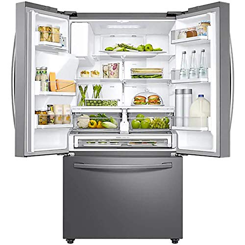 SAMSUNG RF28R6201SR 28 cu. ft. 3-Door French Door, Full Depth Refrigerator with CoolSelect Pantry(TM) in Stainless Steel