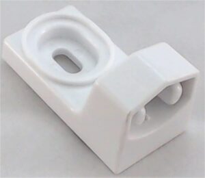 2183141 - white end cap compatible with whirlpool refrigerator