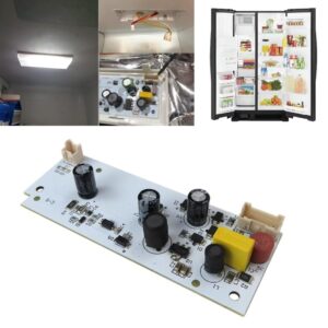 W10515058 Main LED Light and Driver Compatible for Whirlpool, Kenmore W10465957, AP6022534, W10522611, WPW10515058VP