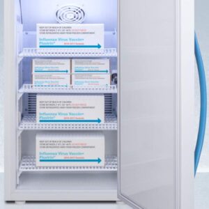 Accucold ARS3PV Pharma-Vac Performance Series 3 cu.ft. All-Refrigerator - CDC Compliant, Adjustable Temperature, Alarms, Lock, Energy Efficient Design for Pharmacy, Medication, and Vaccine Storage